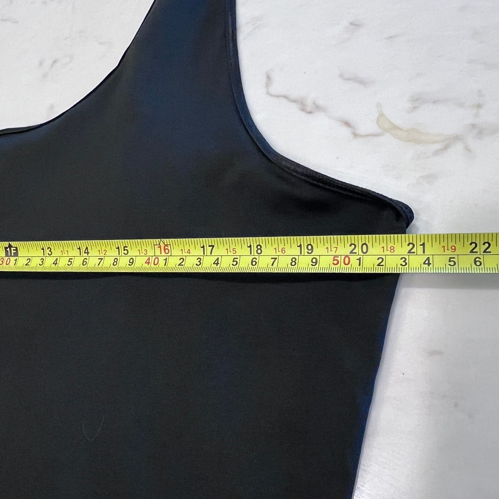 Coldwater Creek Womens XL Black Nylon Spandex Stretch Camisole Tank Top - Picture 3 of 7